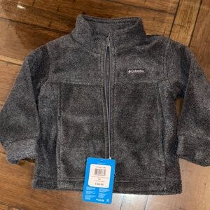 Columbia Charcoal Fleece Jacket